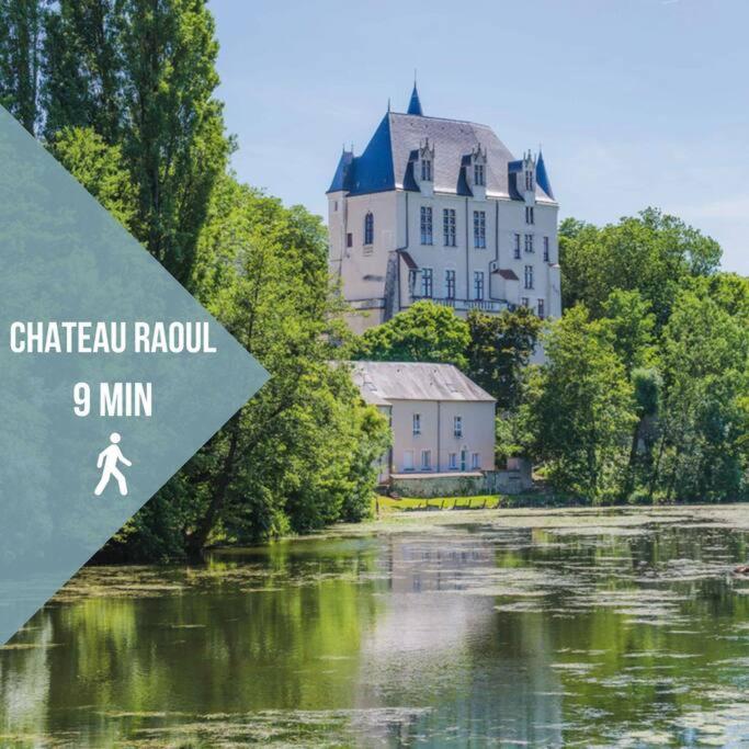 Châteauroux Le Bertrand • Le Raffinement En Coeur De Ville מראה חיצוני תמונה