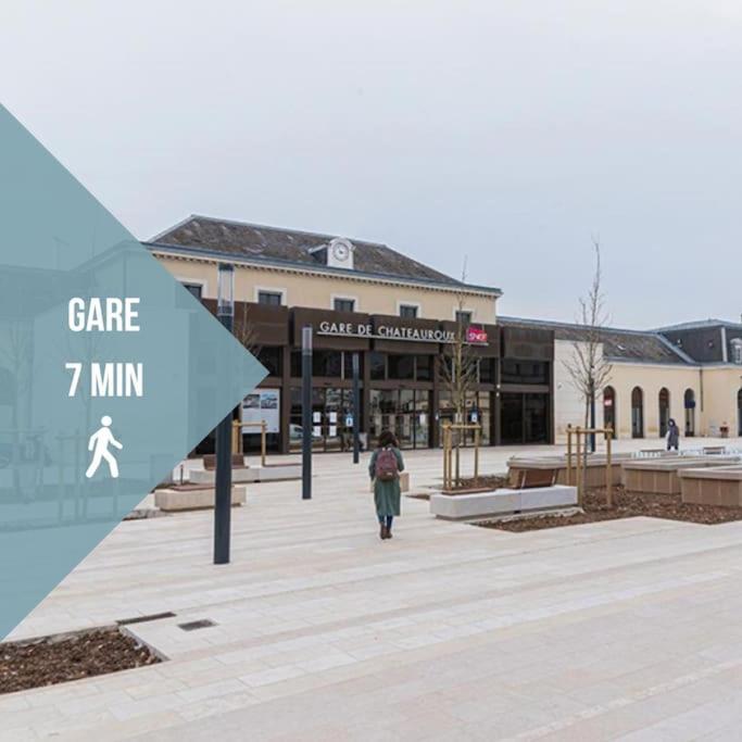 Châteauroux Le Bertrand • Le Raffinement En Coeur De Ville מראה חיצוני תמונה